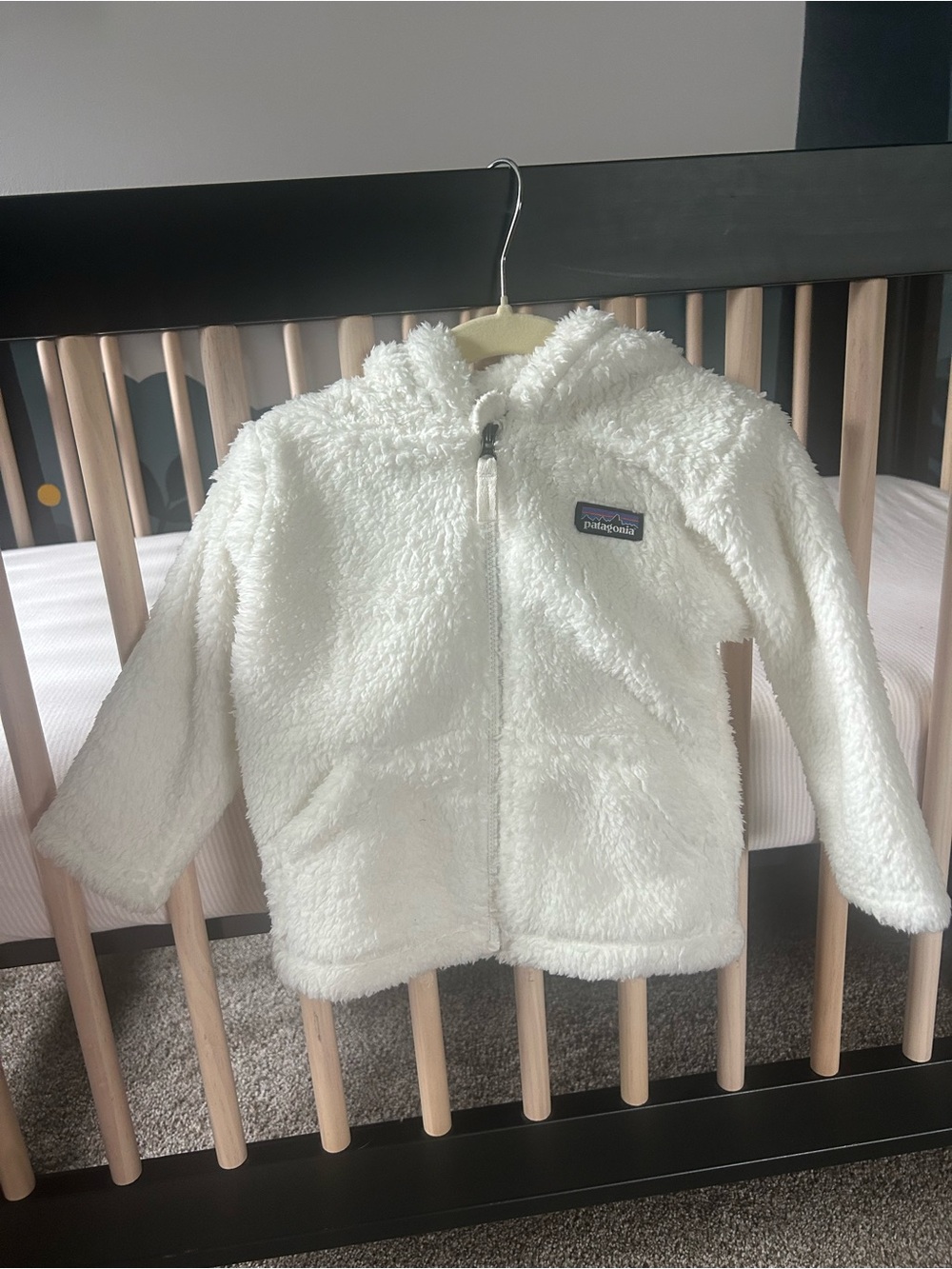 Patagonia 12-18 months. Fleece Hooded Jacket